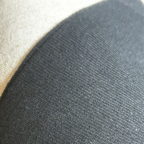 Vtg Chadwick’s Black Knit Sweater Top with  Lace Scoop Neckline - Picture 7 of 7